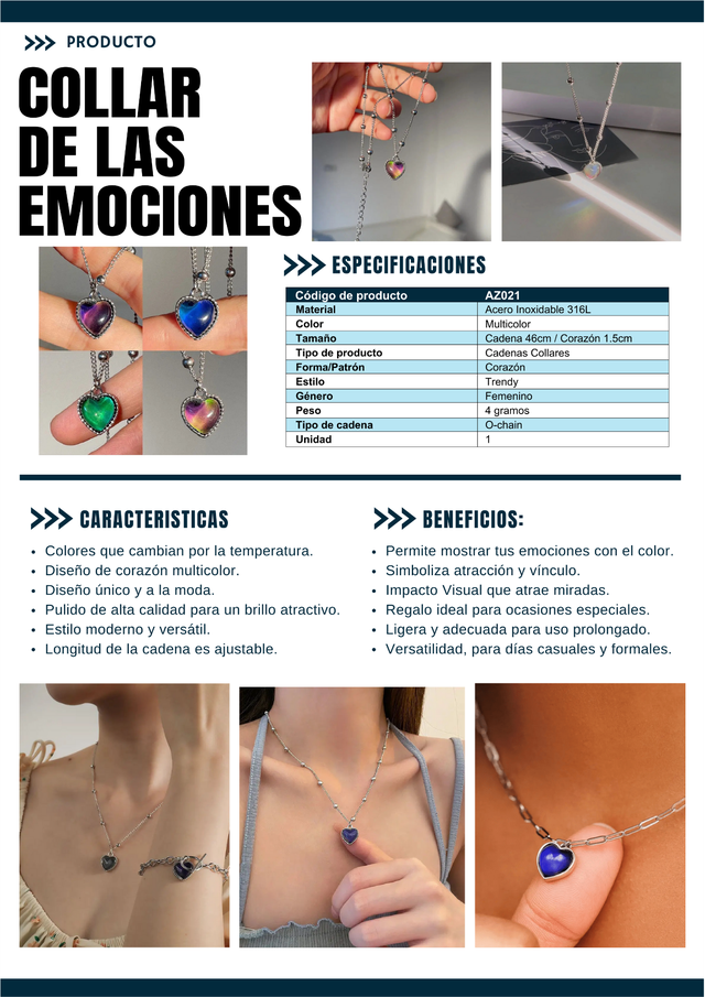 COLLAR EMOCIONES